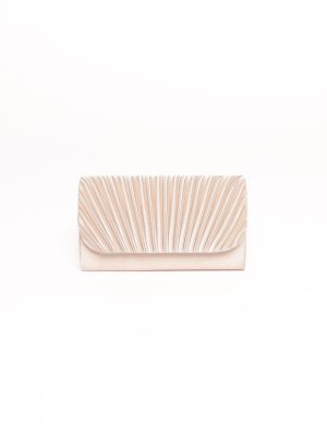 Aurora Clutch - Cream
