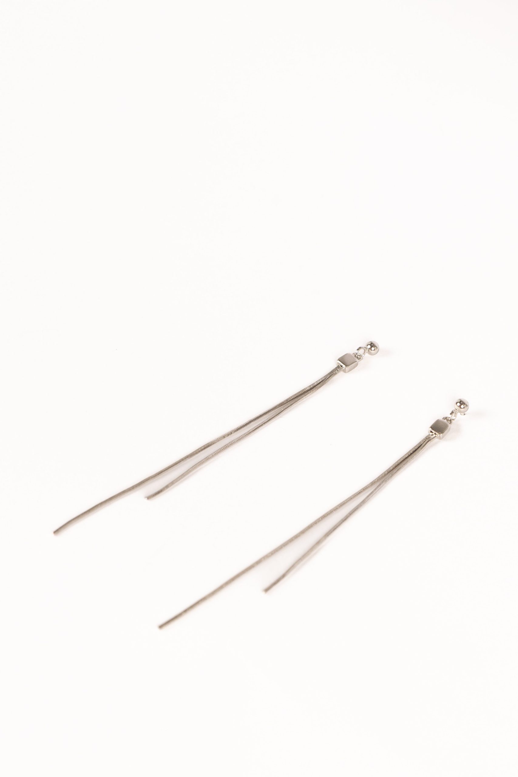 Gina Earrings - Silver - Image 2