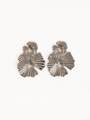 Delia Earrings - Silver