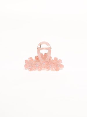 Shiloh Flower Hair Clip - Pink