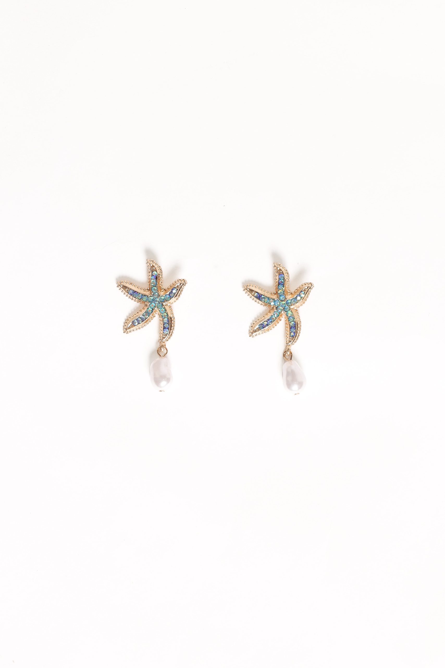 Azure Earrings - Gold - Image 3