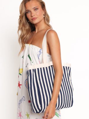 Marina Bag - Navy/Cream