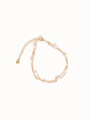 Bambi Pearl Bracelet - Gold