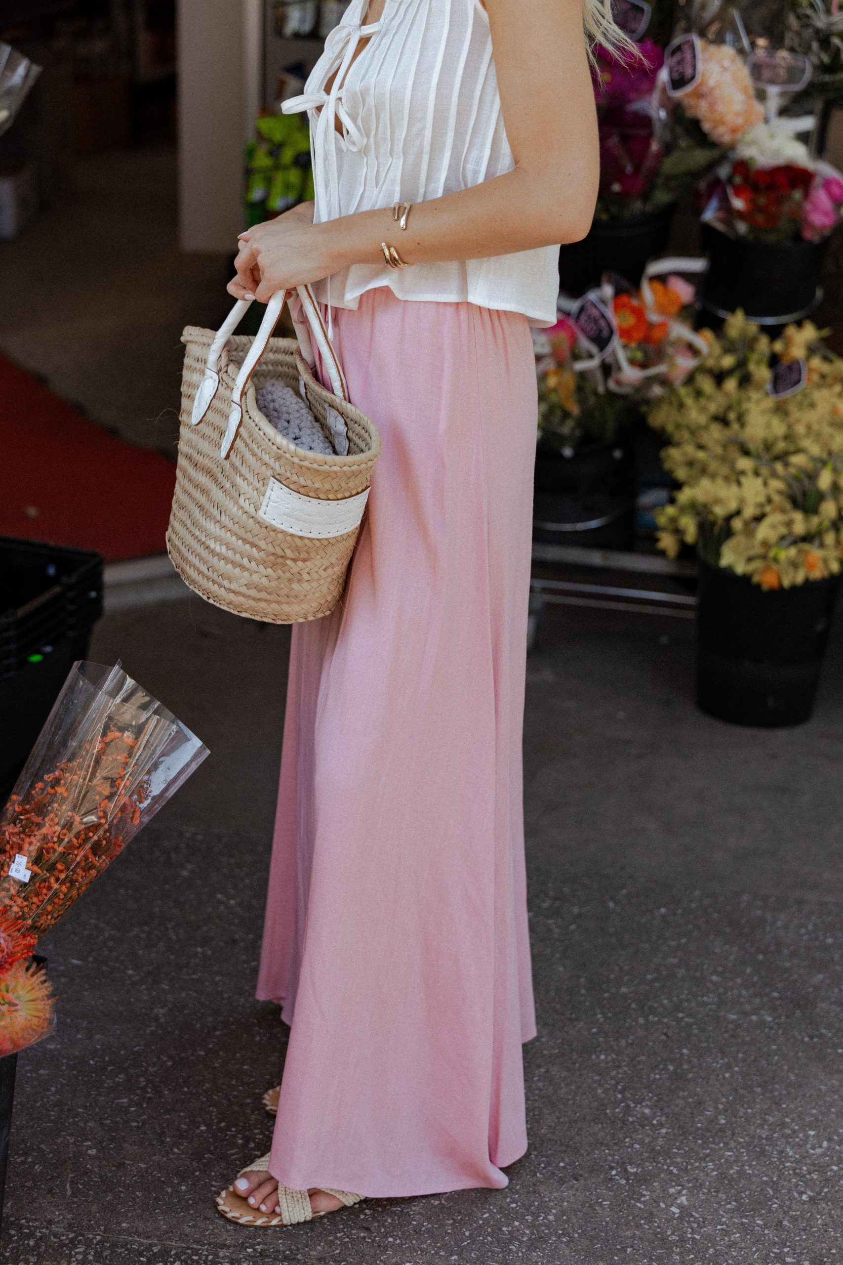 Stevie Maxi Skirt - Pink - Image 2