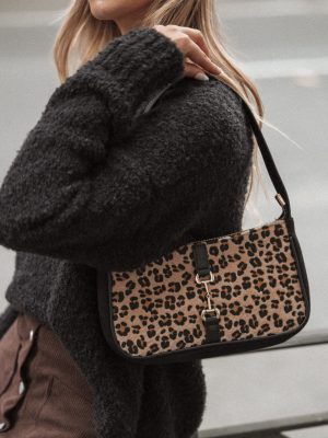 Natty Handbag - Leopard
