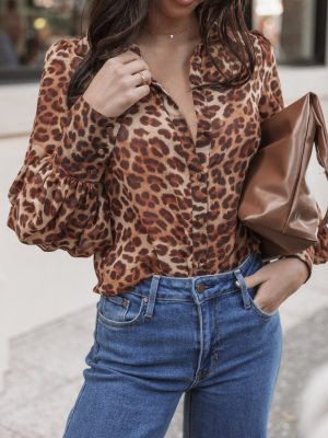 Fleetwood Blouse - Leopard