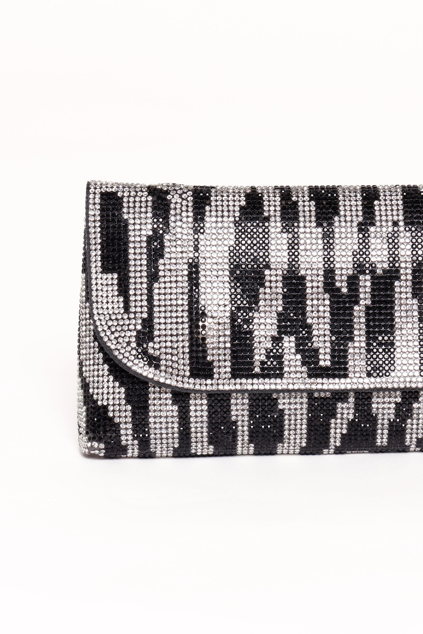 Zara Embellished Bag - Zebra - Image 2