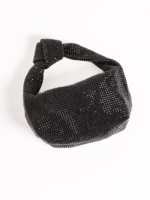 Winona Embellished Bag - Black