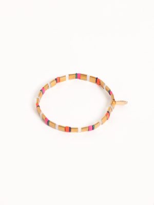 Kylie Bead Bracelet - Bronze