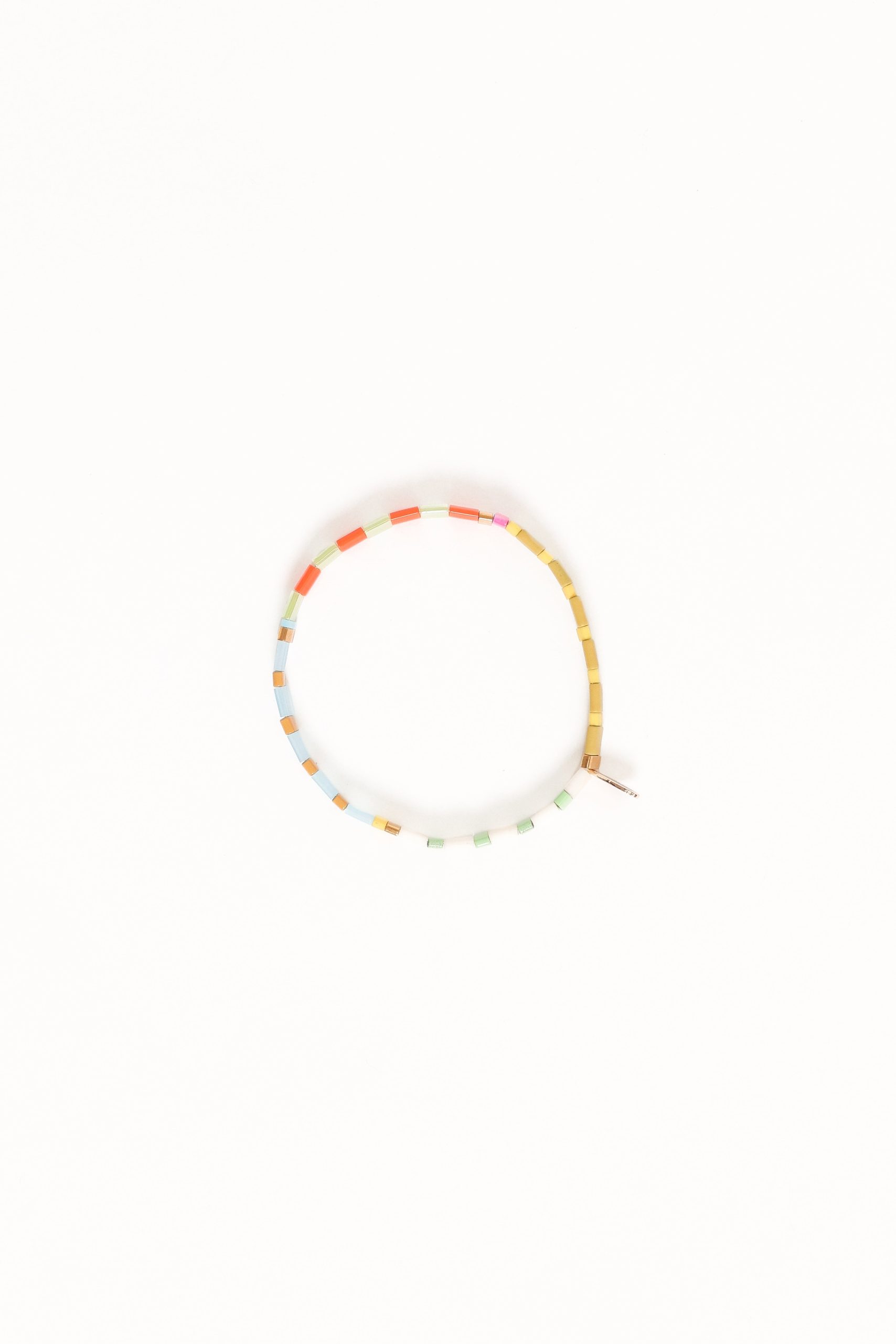 Kylie Bead Bracelet - Chartreuse - Image 2