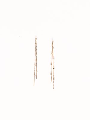 Yves Drop Earrings - Gold