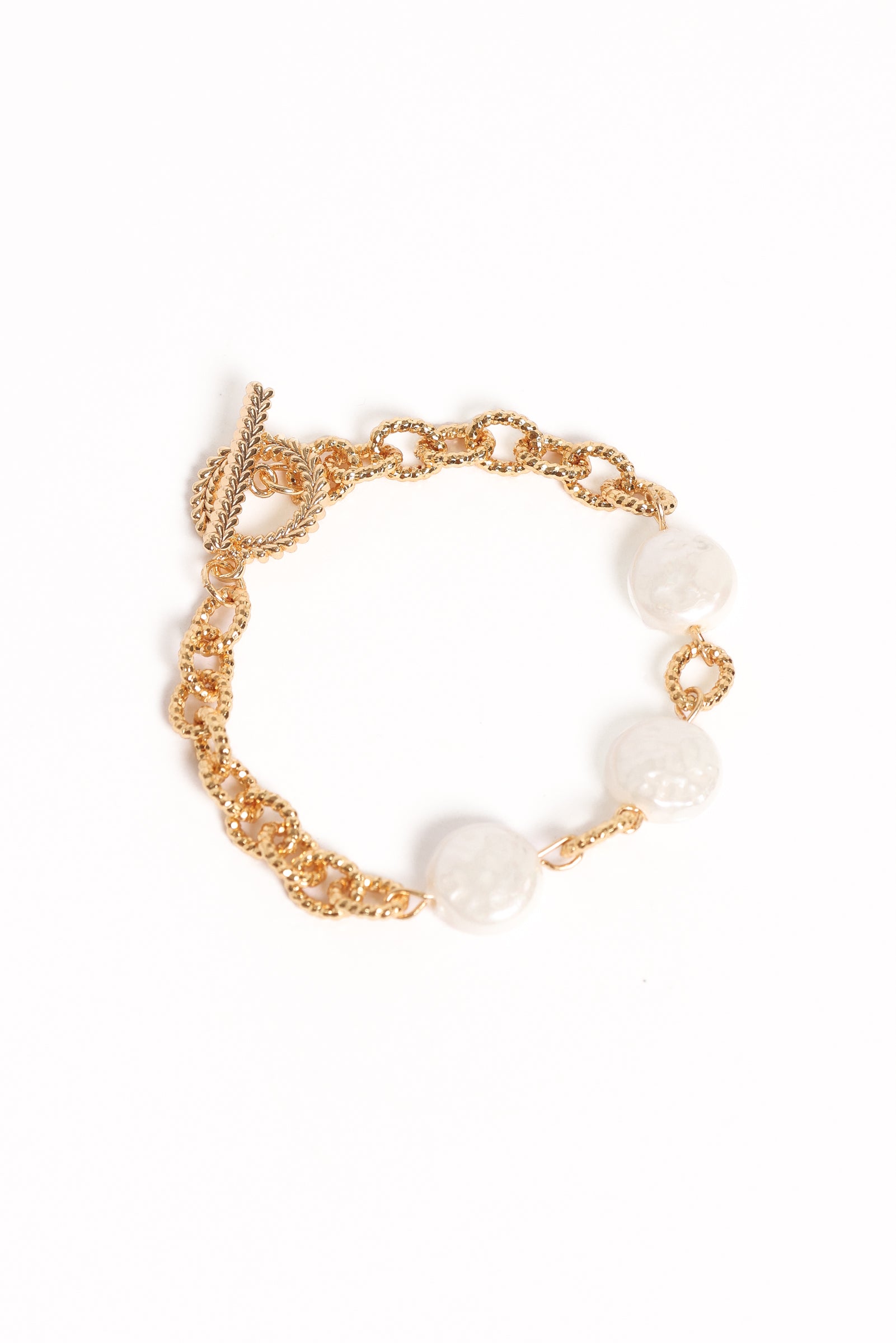 Kai Bracelet - Gold/Pearl - Image 2