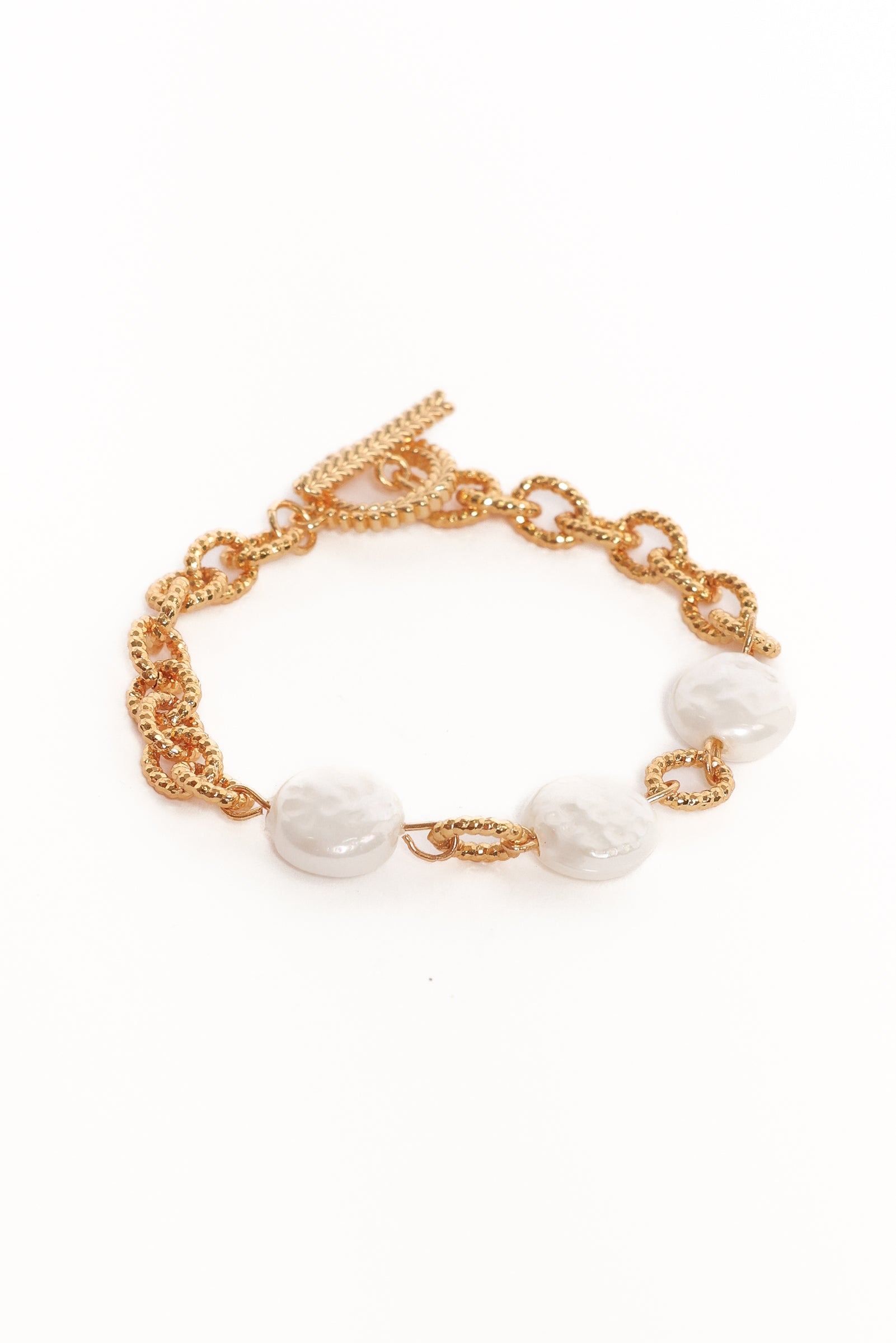 Kai Bracelet - Gold/Pearl - Image 3