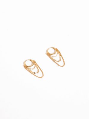 Ava Earrings - Gold