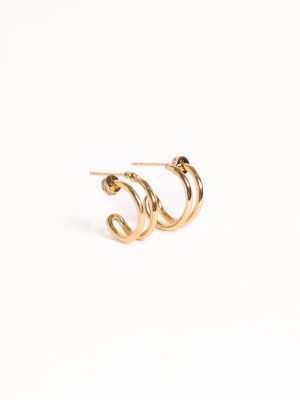 Megan Earrings - Gold