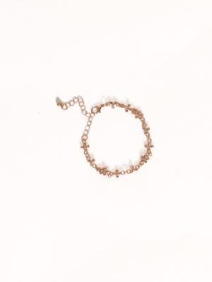 Hannah Flower Bracelet - Gold
