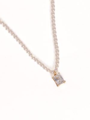 Isobel Necklace - Pearl