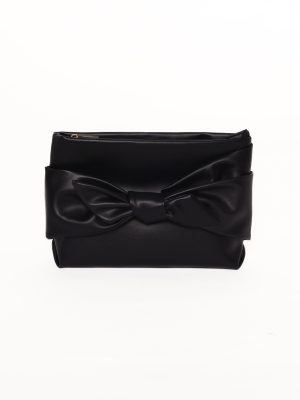 Naomi Clutch Bag - Black