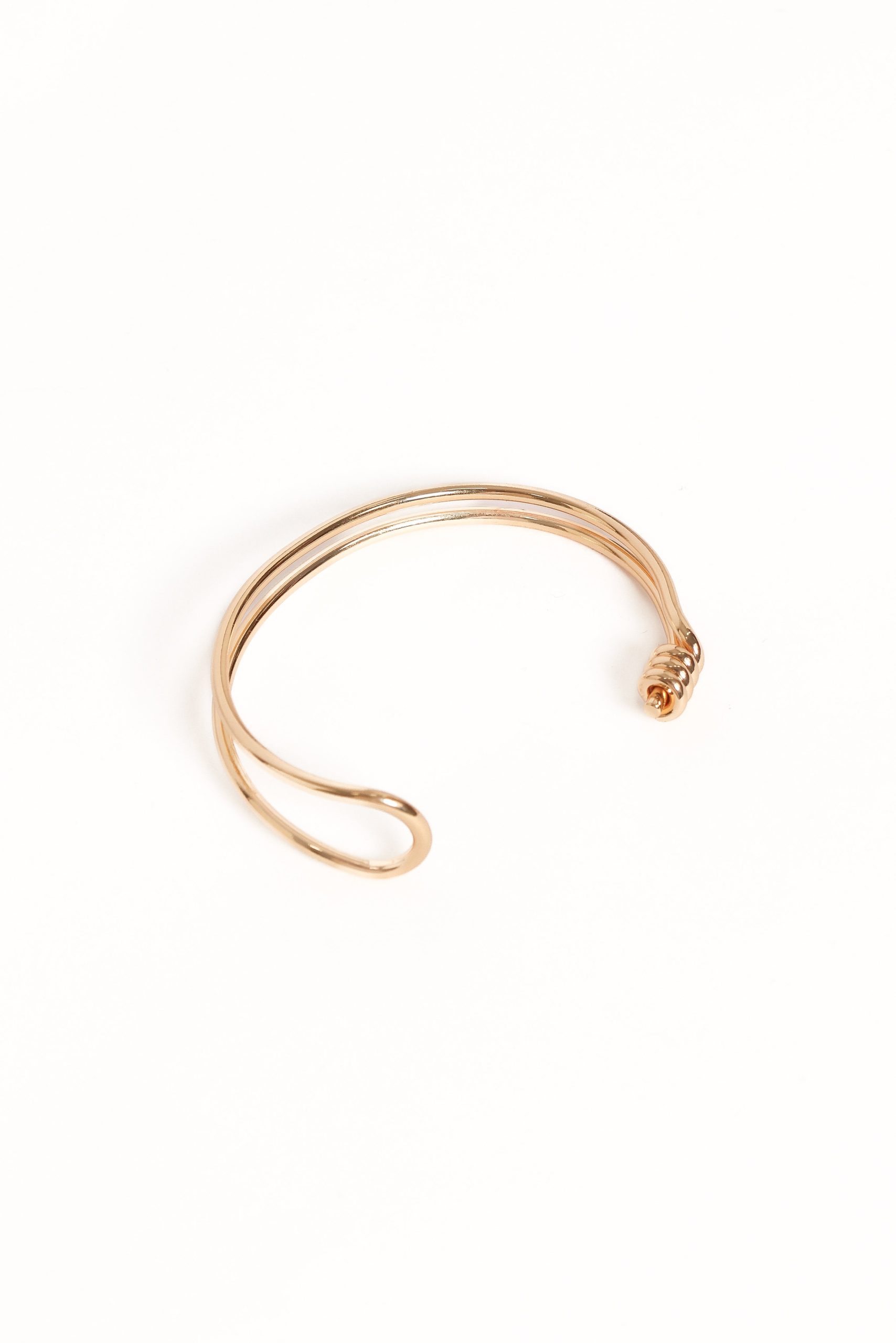 Lenora Cuff Bracelet - Gold - Image 2