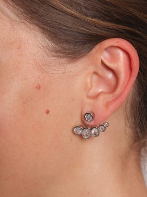 Elisa Earrings - Silver