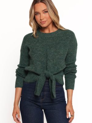 Captivate Knit Sweater - Emerald
