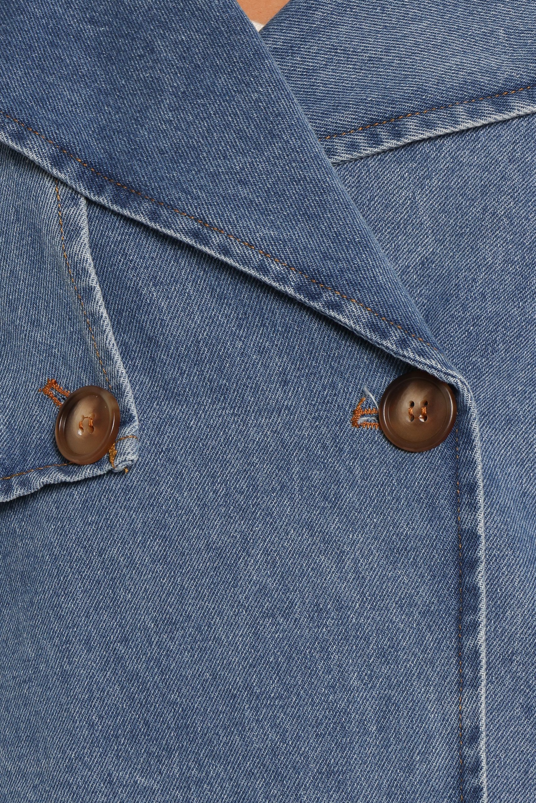 Westwood Waist Tie Denim Jacket - Denim - Image 9