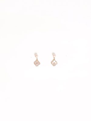 Marlowe Flower Earrings - Gold