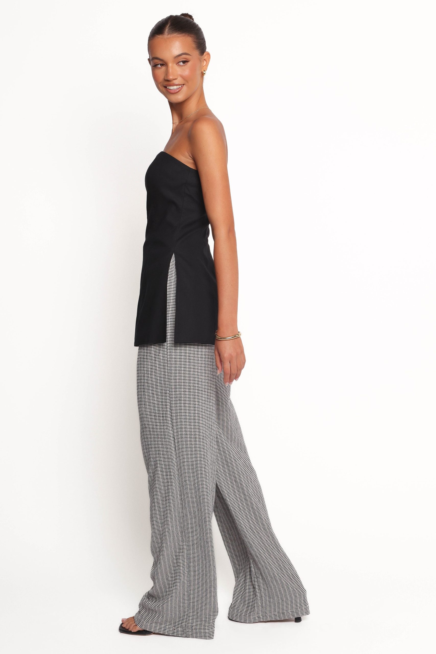 Giovana Strapless Top - Black - Image 5