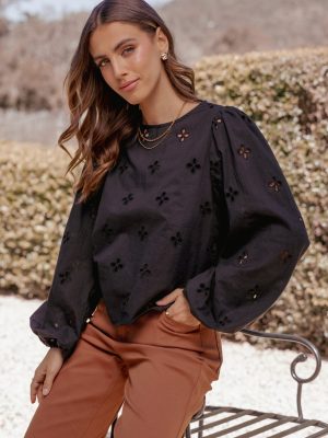 Aggie Blouse - Black