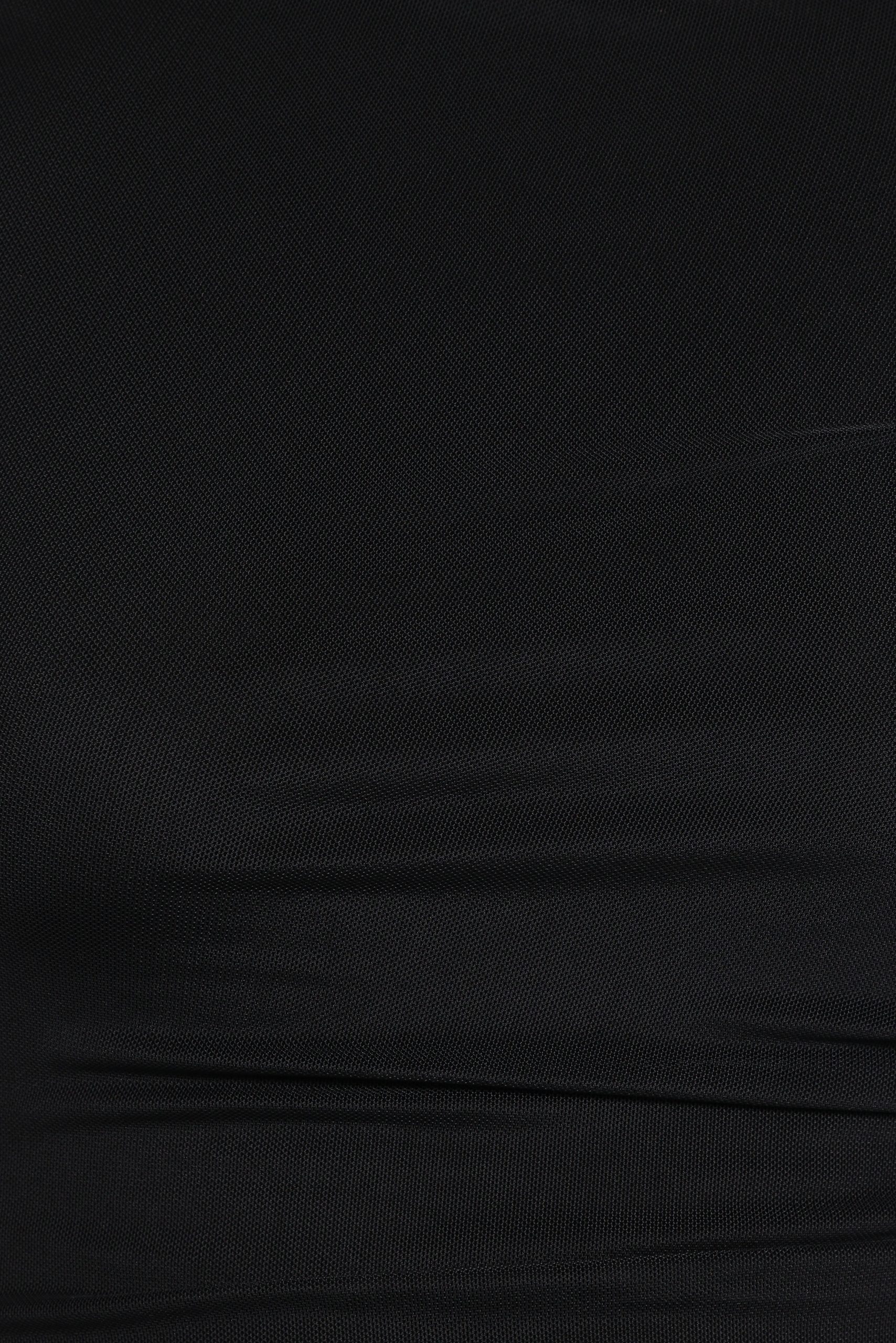 Aine Mesh Sleeve Bodysuit - Black - Image 5