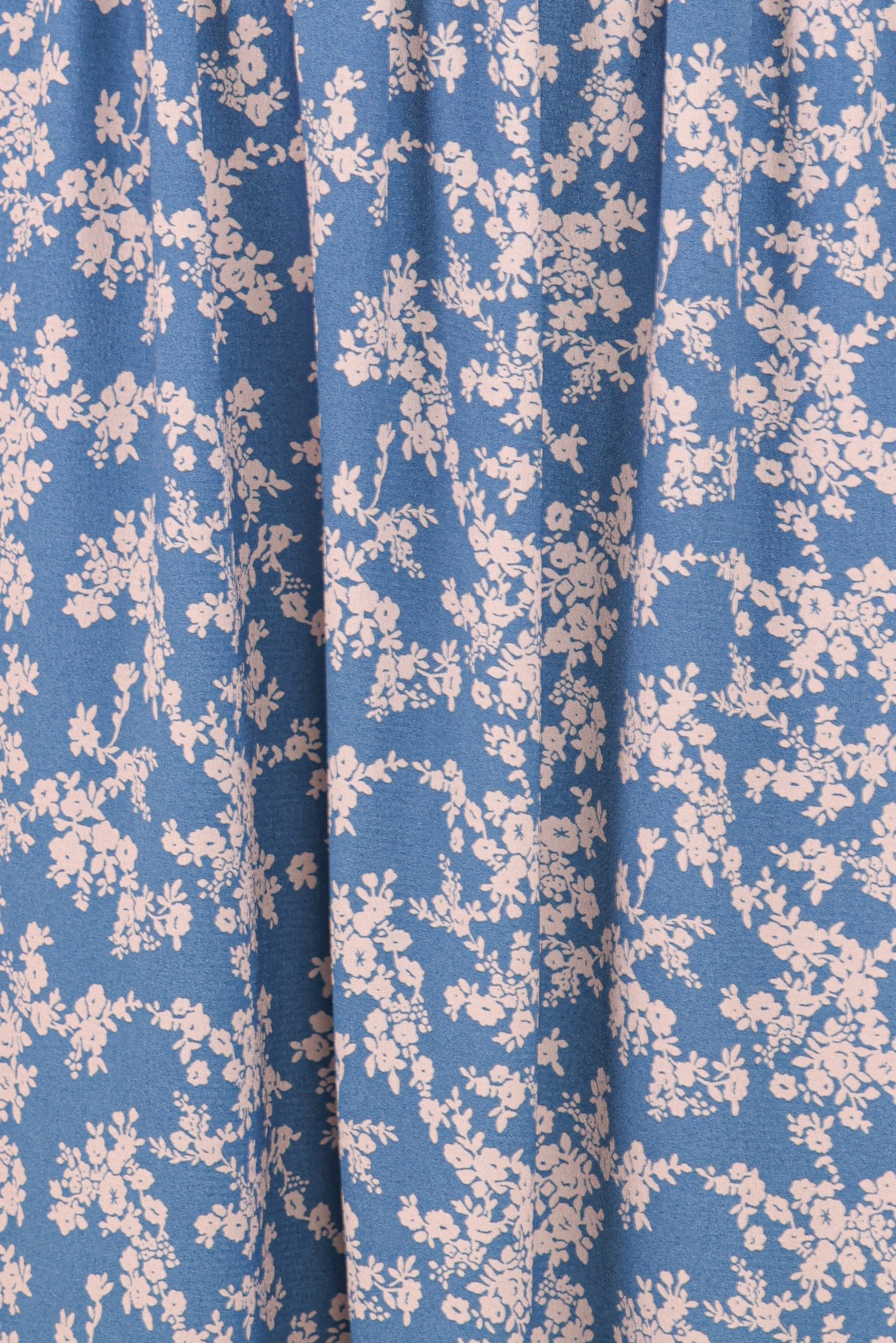 Aine Midi Dress - Blue Floral - Image 6