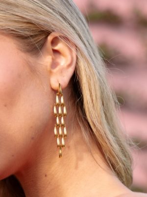 Alba Earrings - Gold