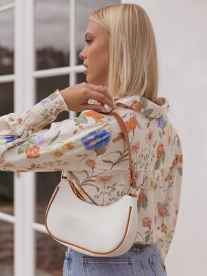 Alessandra Handbag - White