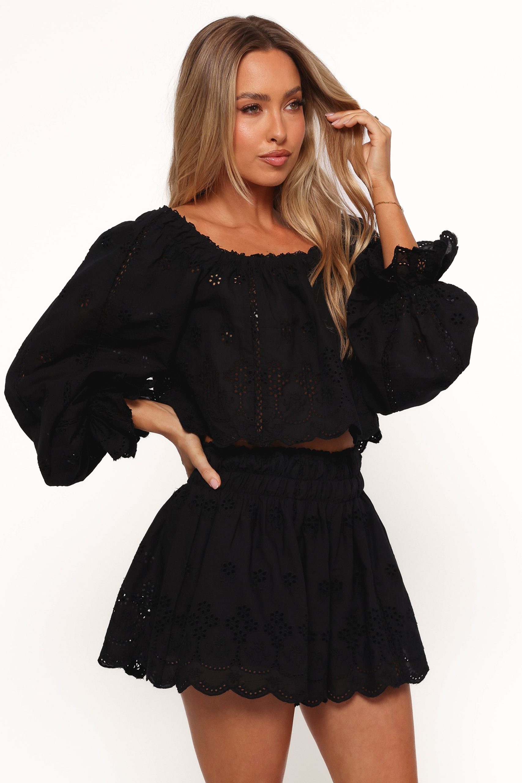 Alessia Two Piece Set - Black - Image 6
