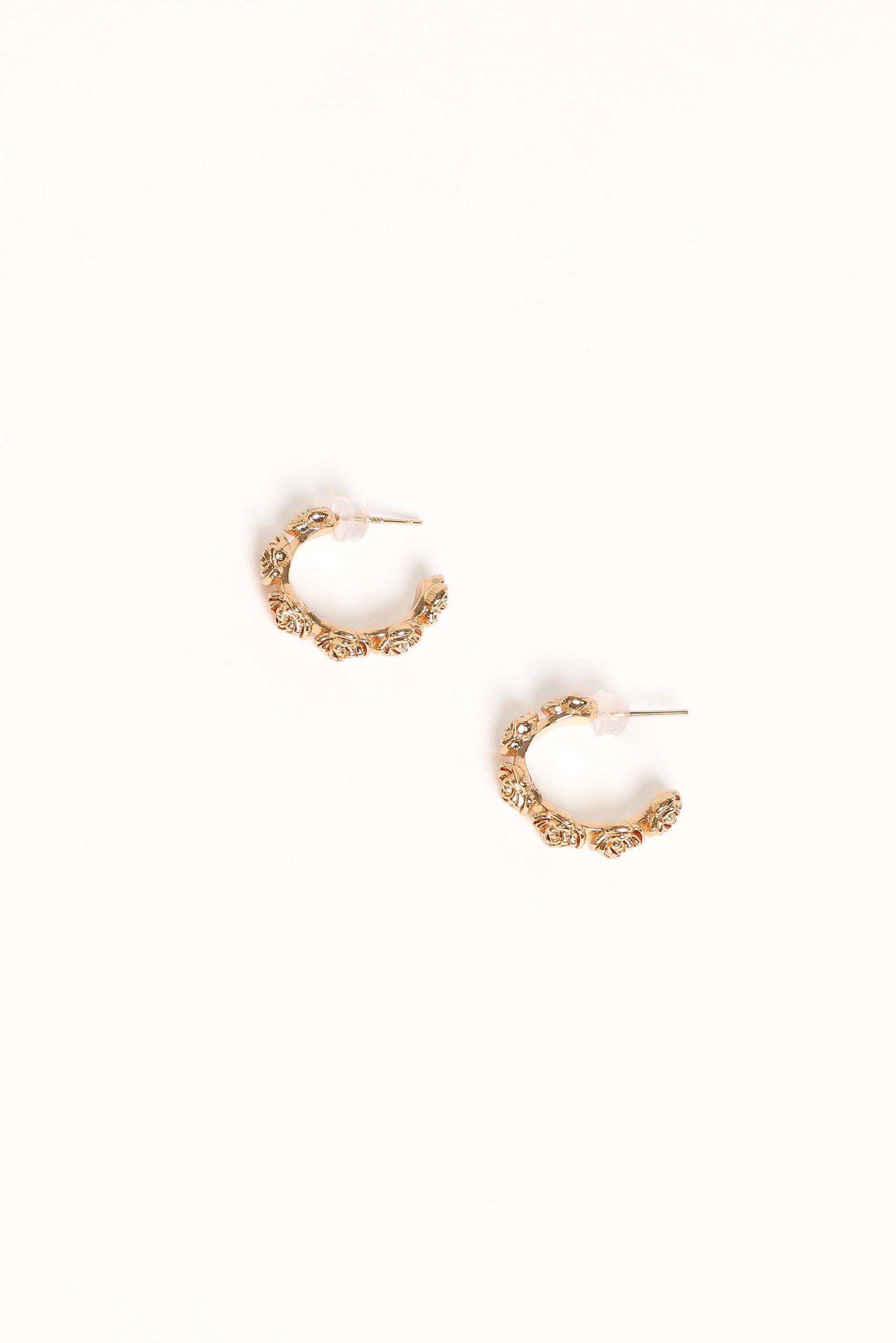 Jennie Flower Earrings - Gold - Image 3