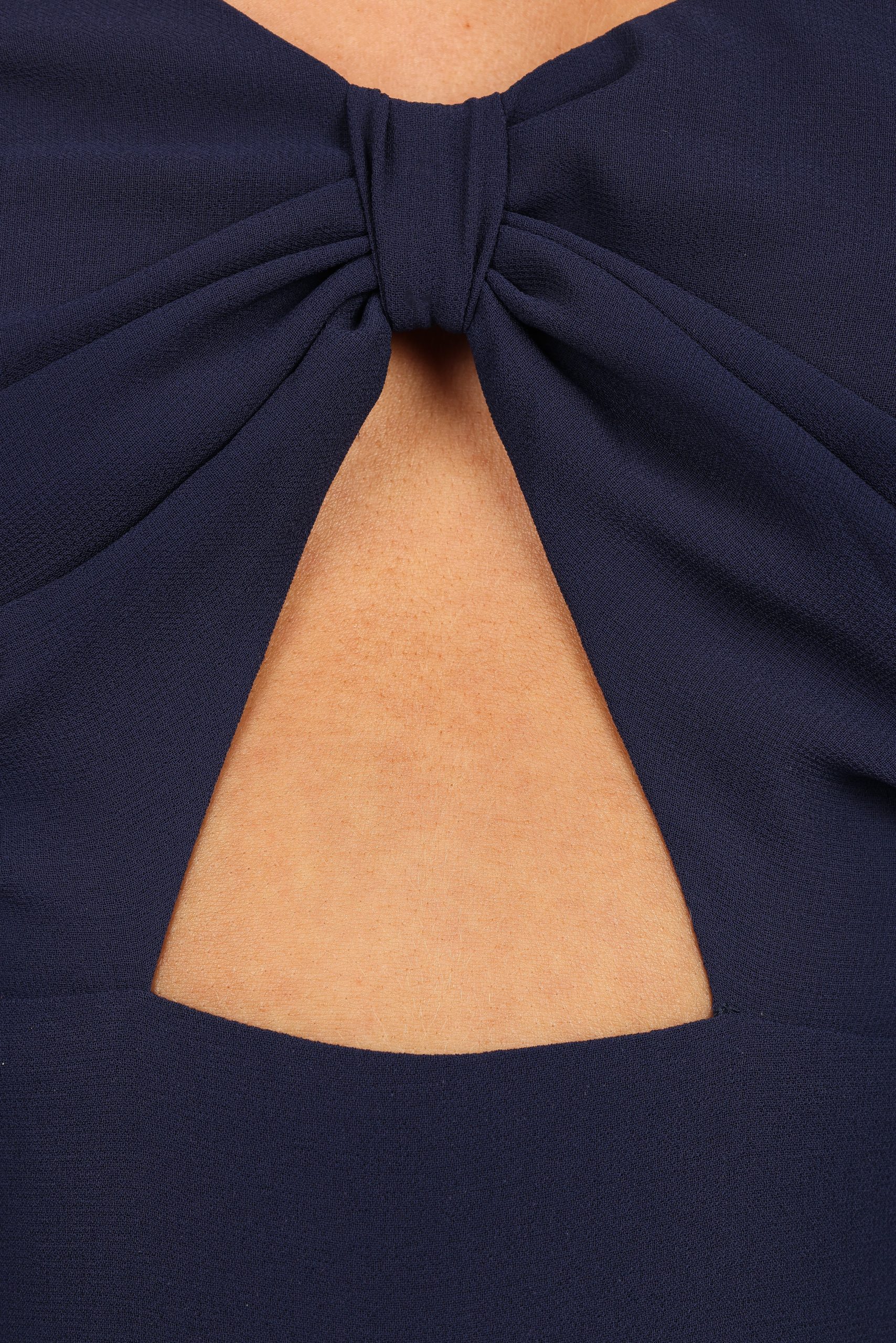 Alice Wide Leg Jumpsuit - Navy - Image 7