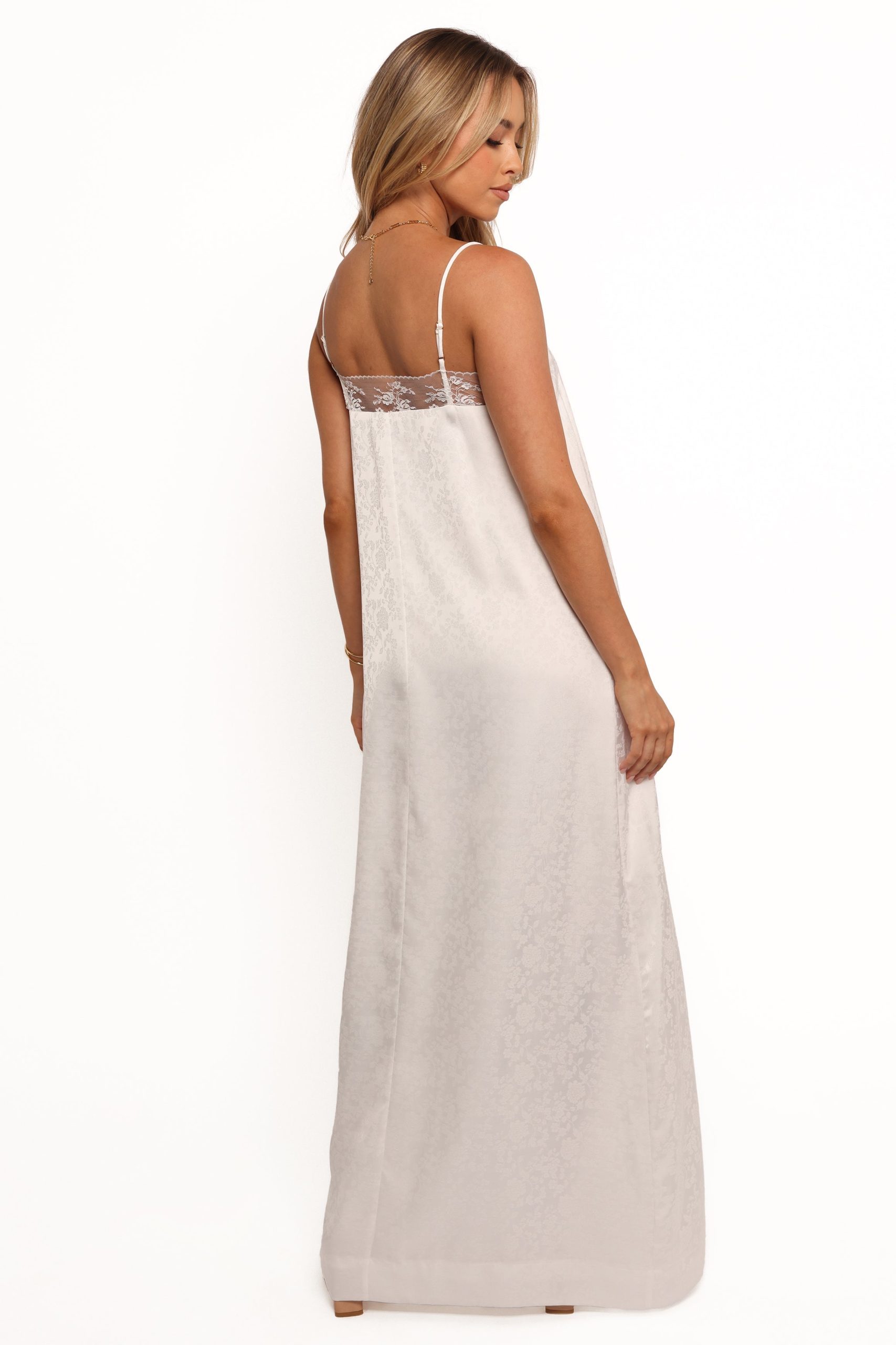 Alisha Maxi Dress - White - Image 6