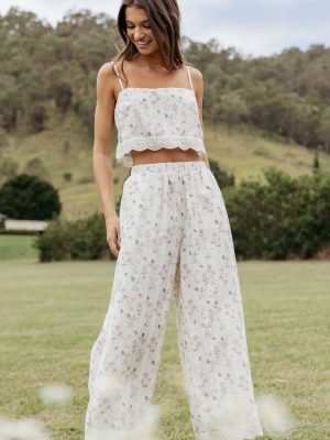 Alison Two Piece Set - Pink Floral