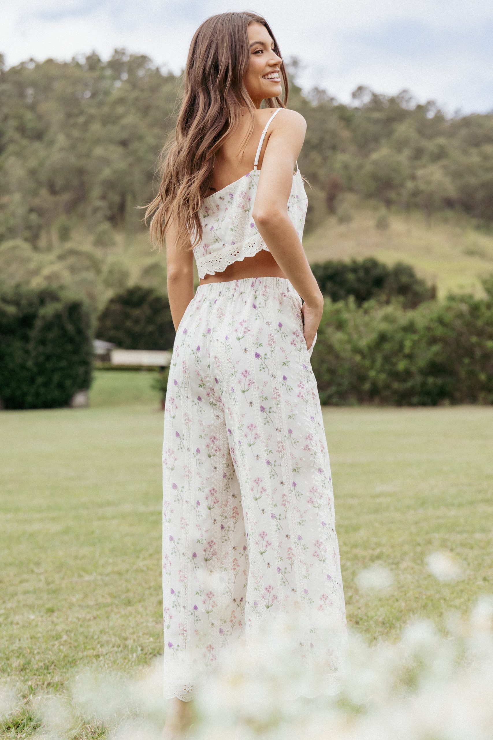 Alison Two Piece Set - Pink Floral - Image 8