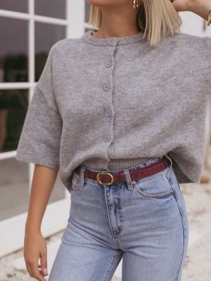 Althea Belt - Cherry