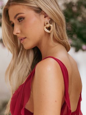 Amara Earrings - Gold