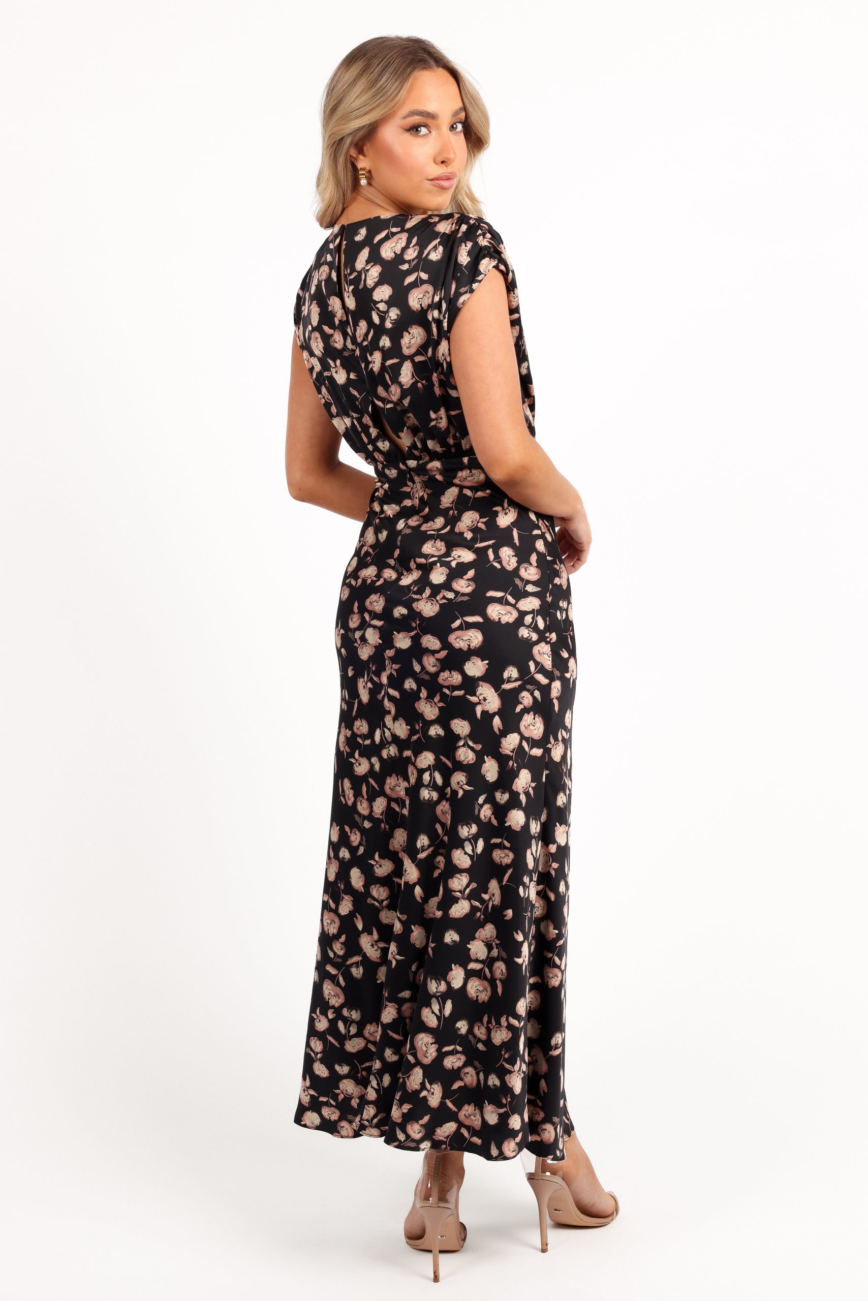 Amarlee Maxi Dress - Black Floral - Image 5