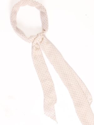 Amber Scarf - White