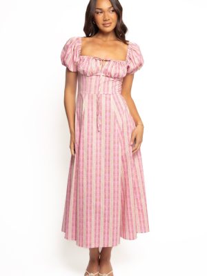 Amethyst Midi Dress - Pink