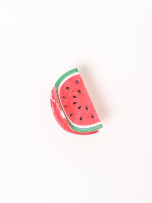 Amina Hair Clip - Watermelon