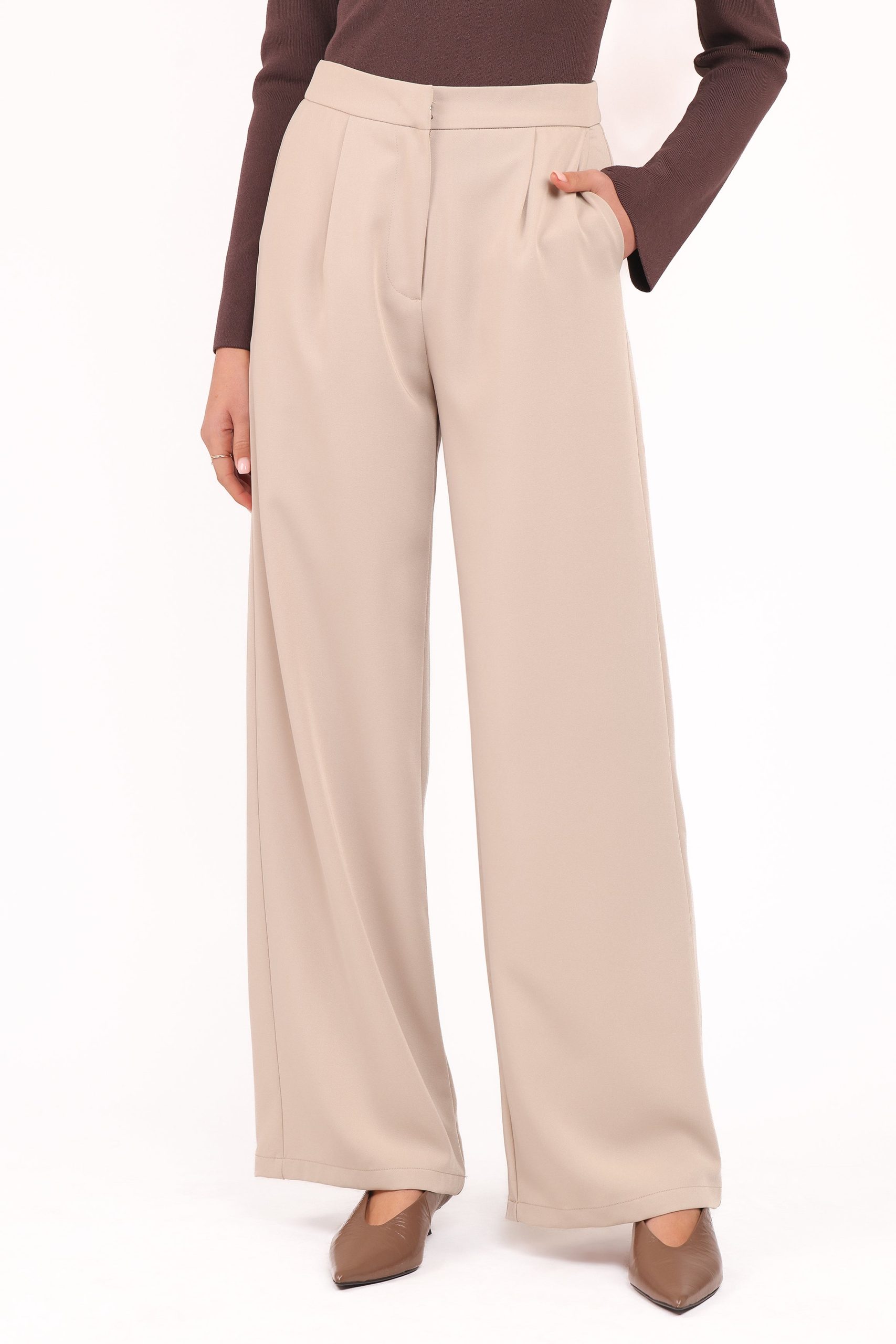 Ana Pants - Beige - Image 3
