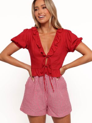 Andra Top - Red