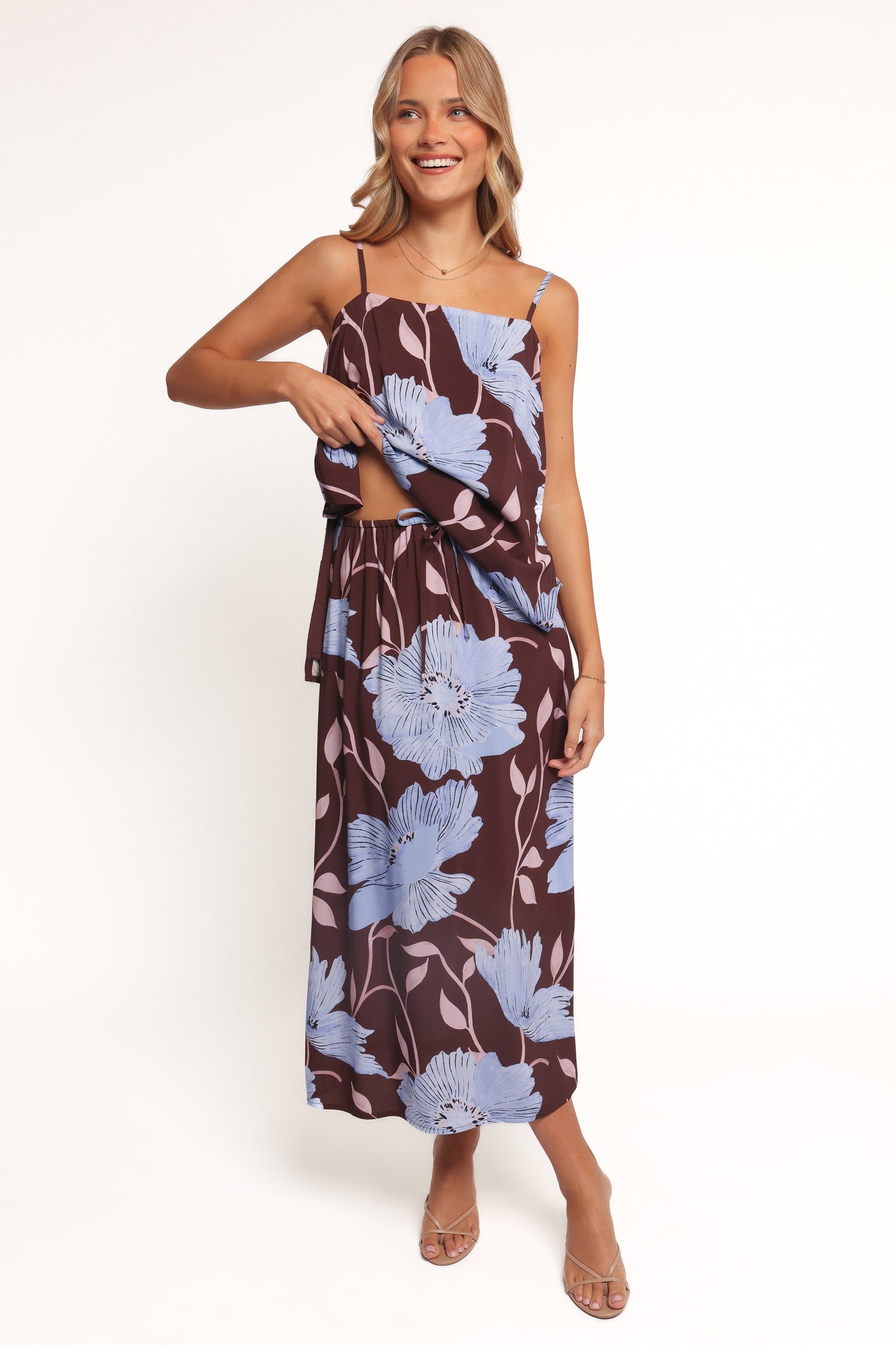 Angie Top - Blue Poppies - Image 6