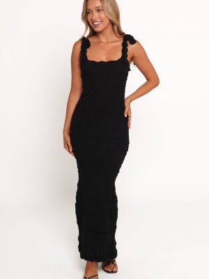 Anicia Midi Dress - Black
