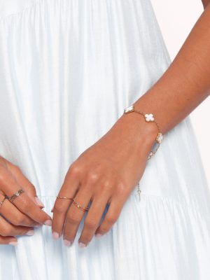 Anika Bracelet - White